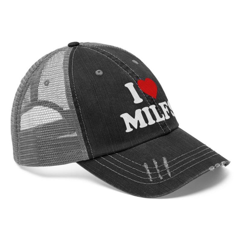 I Love MILFS  - Unisex Trucker Hat - Image 2