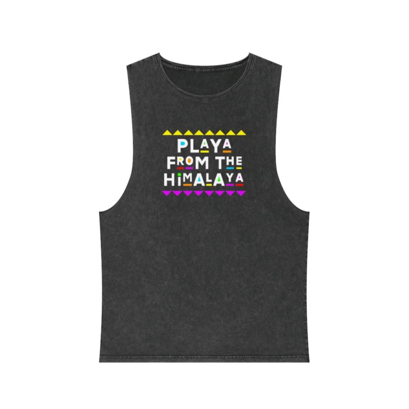 Playa From The Himalaya - Unisex Stonewash Tank Top