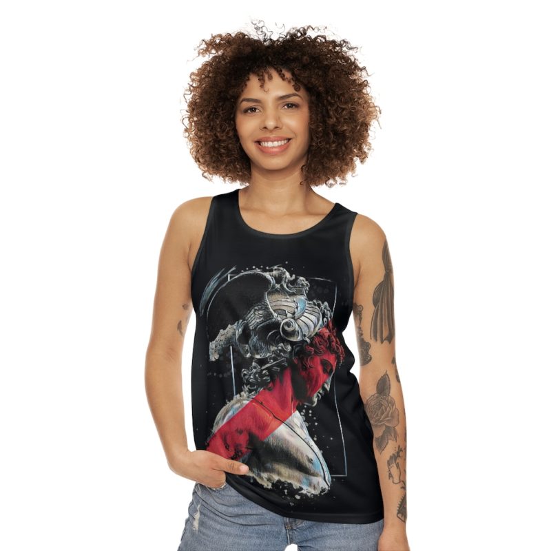 Statue of David Unisex Tank Top (AOP) - Image 6