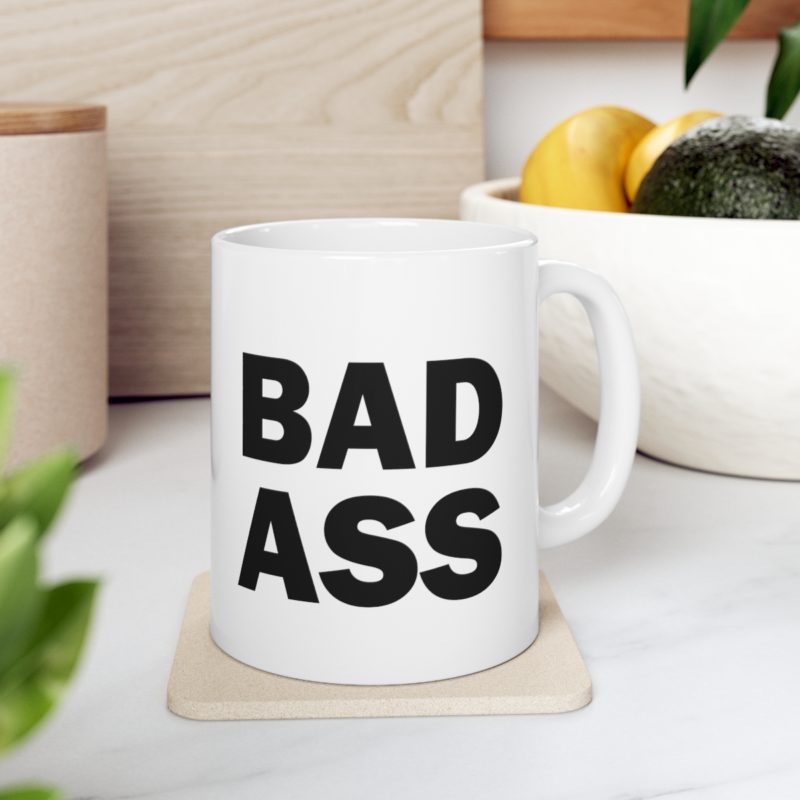 That scene when Mother's Milk's coffee mug is shown on screen inspired us to replicate that coffee mug. Order your Bad Ass coffee mug. We ship from the United States ALWAYS!