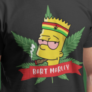 Bart Simpson Cannabis t-shirt for pot smokers