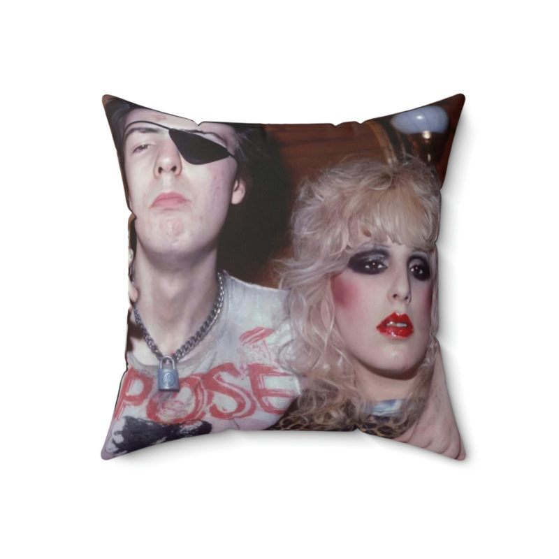 Sid and Nancy Square Pillow