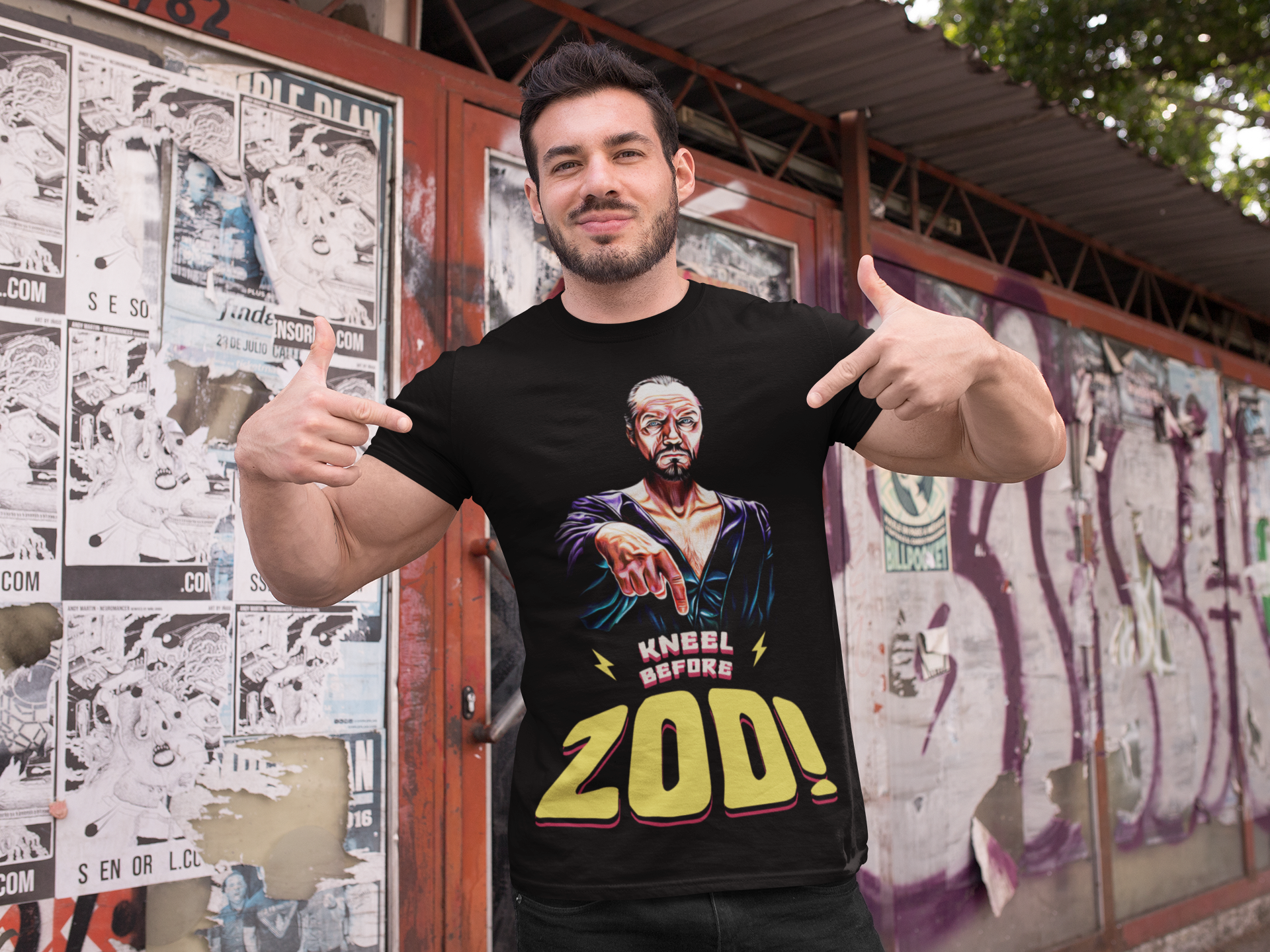 Kneel Before Zod t-shirt - Superman Zod Humorous t-shirt