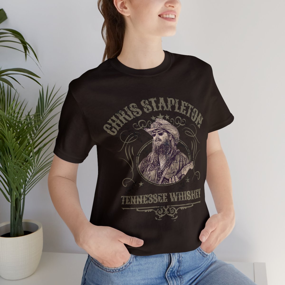 Channel your inner country music outlaw with a Chris Stapleton t-shirt. Whether you're a fan of his raspy vocals, soulful lyrics, or electrifying guitar playing, there's a Stapleton tee out there that's perfect for you. From classic concert tees to unique designs inspired by his hit songs, there's something for everyone.