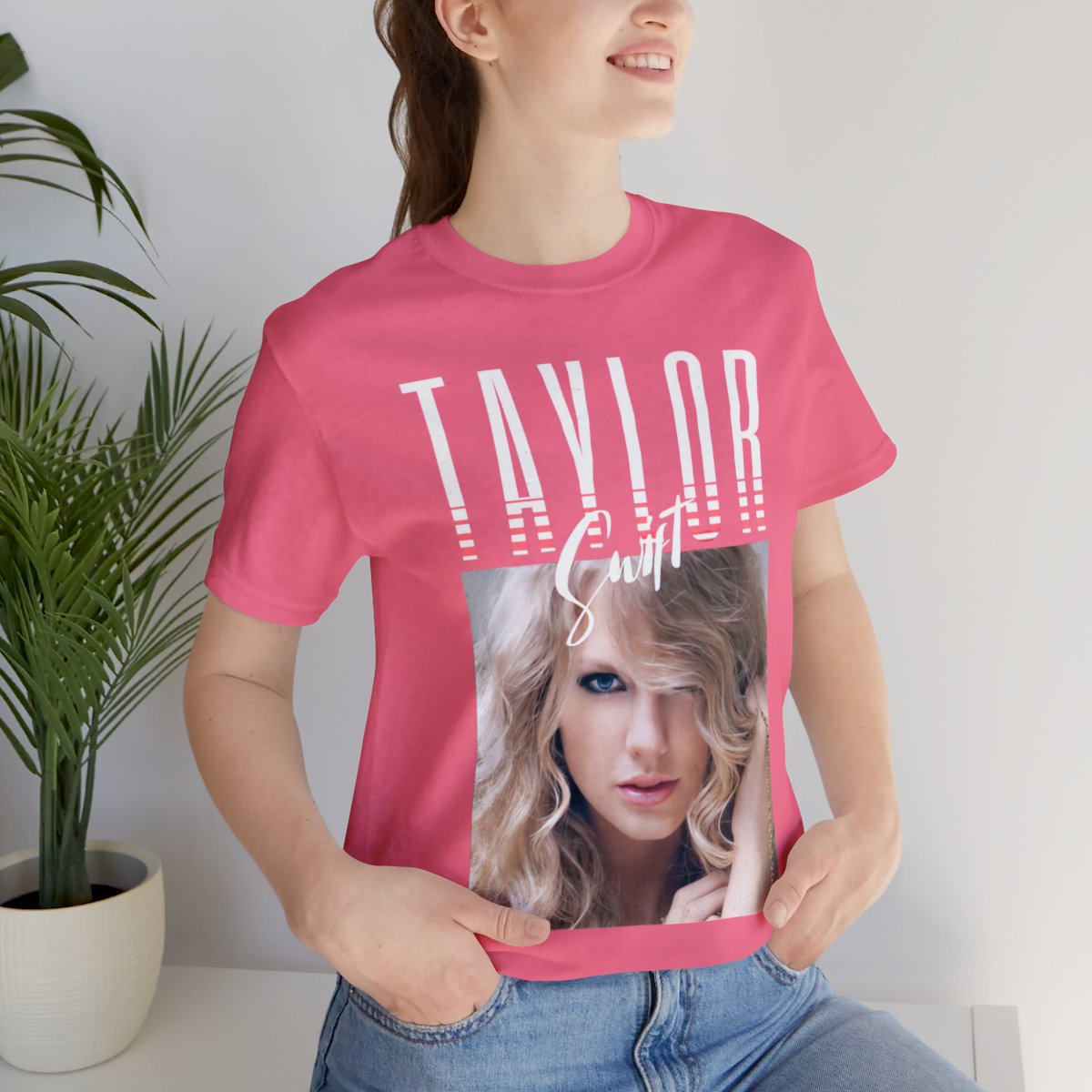 Taylor Swift Retro T-Shirt Design. Eras Swiftie Bella and Canva T-shirt